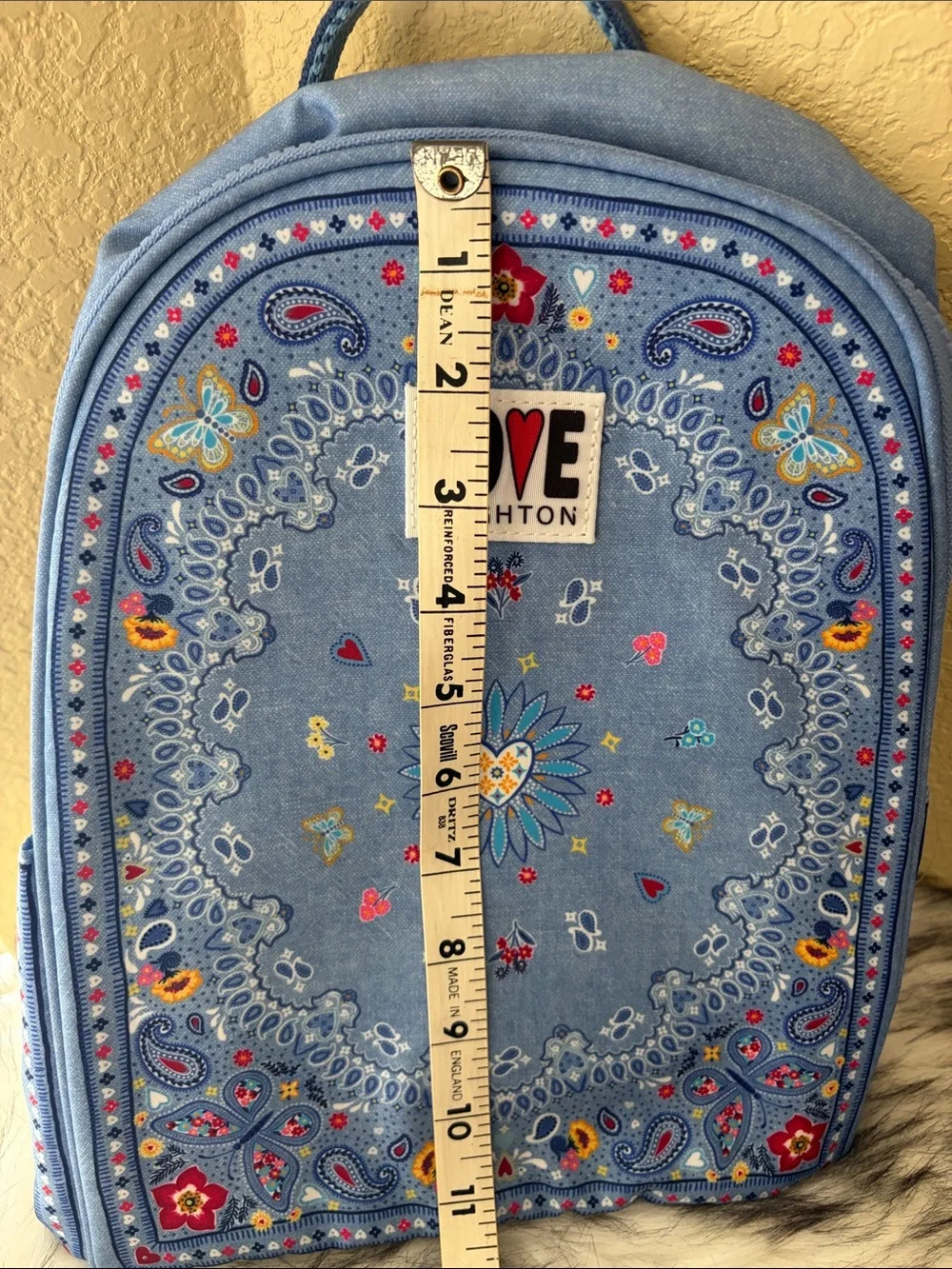 Brighton bandanna, love backpack. NWT